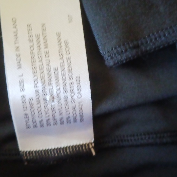 Large black full length leggings by CW-X. - Picture 4 of 5